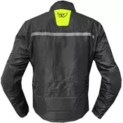 Berik 2.0 NJ-223301-EL WP Technical Fabric Motorcycle мотокуртка Black Fluorescent Yellow