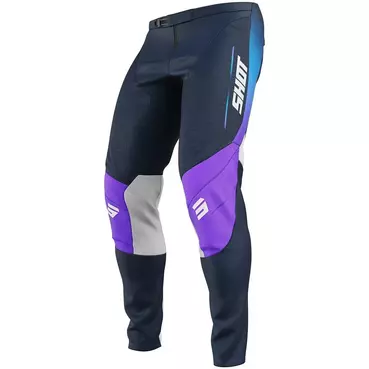 Shot CONTACT APEX Cross Enduro Motorcycle мотоштаны Blue