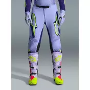 Alpinestars SUPERTECH SCENZ Cross Enduro Motorcycle мотоштаны Purple Fluo Yellow