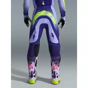 Alpinestars SUPERTECH SCENZ Cross Enduro Motorcycle мотоштаны Purple Fluo Yellow
