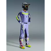 Alpinestars SUPERTECH SCENZ Cross Enduro Motorcycle мотоштаны Purple Fluo Yellow
