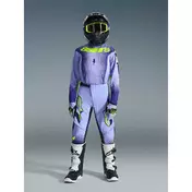 Alpinestars Youth Supertech Scenz Kids' Cross Enduro Jersey - Purple/Fluorescent Yellow