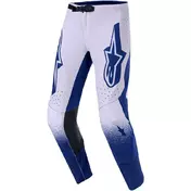 Alpinestars SUPERTECH SCENZ Cross Enduro Motorcycle мотоштаны Light Grey Dark Blue