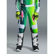 Alpinestars Youth Fluid Portl Kids' Cross Enduro Motorcycle мотоштаны Green White Black