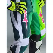 Alpinestars Youth Fluid Portl Kids' Cross Enduro Motorcycle мотоштаны Green White Black