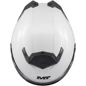 Mt Мотошлемs ATOM 2 SV PURE A0 Modular Motorcycle Мотошлем P/J Gloss White