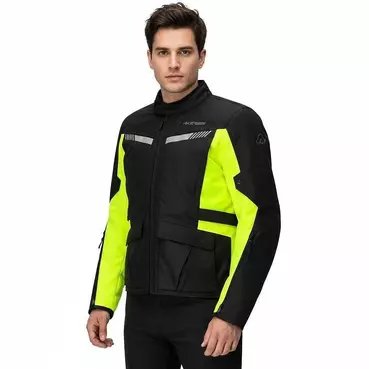 Acerbis X-TRAIL Touring Motorcycle мотокуртка Black Yellow