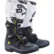 Cross Enduro Motorcycle мотоботинки Alpinestars TECH 5 Black White