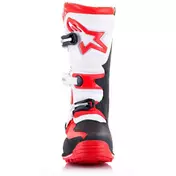 Alpinestars TECH T Cross Enduro Motorcycle мотоботинки White Bright Red White
