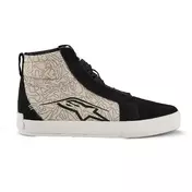 Alpinestars RIDE-63 CANVAS Motorcycle мотоботы Black Cool Grey White