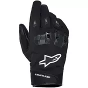 Alpinestars SP XZ WP Drystar Motorcycle мотоперчатки Black White