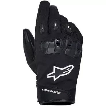 Alpinestars SP XZ WP Drystar Motorcycle мотоперчатки Black White