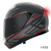 Nolan X-904 Ultra Carbon Rombo I-ess Мотошлем Red Black Красный
