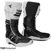 Motocross Enduro мотоботинки Shot RACE 8 White Black