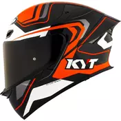 Kyt TT-REVO OVERTECH Full Face Motorcycle Мотошлем Black Orange