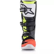 Alpinestars Tech 7 S Youth Cross Enduro Motorcycle мотоботинки Black Red Yellow Fluo