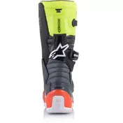 Alpinestars Tech 7 S Youth Cross Enduro Motorcycle мотоботинки Black Red Yellow Fluo