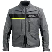 Shot CONTACT ASSAULT 2.0 Enduro Motorcycle мотокуртка Grey Fluorescent Yellow