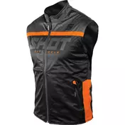 Gillet Moto Cross Shot Bodywarmer lite 2.0 Black Orange