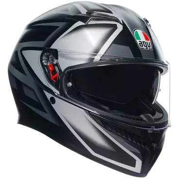 Integral Motorcycle Мотошлем Agv K3 COMPOUND Matt Black Gray