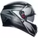Integral Motorcycle Мотошлем Agv K3 COMPOUND Matt Black Gray