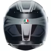 Integral Motorcycle Мотошлем Agv K3 COMPOUND Matt Black Gray