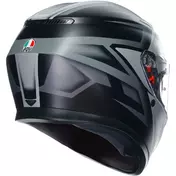 Integral Motorcycle Мотошлем Agv K3 COMPOUND Matt Black Gray