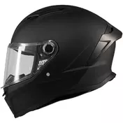 Mt Мотошлемs STINGER 2 KIDS PURE A1 Full Face Motorcycle Мотошлем for Kids, Matte Black