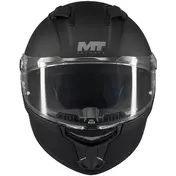 Mt Мотошлемs STINGER 2 KIDS PURE A1 Full Face Motorcycle Мотошлем for Kids, Matte Black
