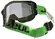 Just1 Iris Track Army Green Cross Enduro Motorcycle Mask