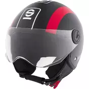 Sparco Riders SP601 Jet Motorcycle Мотошлем Black Red