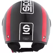 Sparco Riders SP601 Jet Motorcycle Мотошлем Black Red