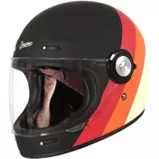 Integral Motorcycle Мотошлем Origin VEGA Primitive Orange Red Black Matt