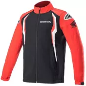 Alpinestars Honda Softshell мотокуртка Red/Black