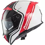 Premier Integral Motorcycle Мотошлем DEVIL PH2 White Red