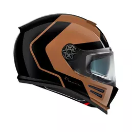 Premier Commander Gp 19 Bm Мотошлем Brown Коричневый