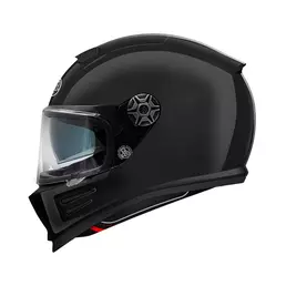 Premier Commander Мотошлем Black Matt Черный