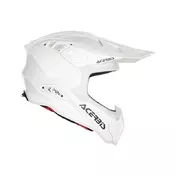 Acerbis Airstrike Fim Racing 2 Мотошлем White Белый