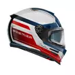 Premier Commander Мотошлем Da 13 Bm Blue Red Синий