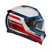 Premier Commander Мотошлем Da 13 Bm Blue Red Синий