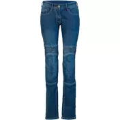 Humans HM83 Lady Arizona CE Blue Elasticized Motorcycle Jeans With Reinforcements