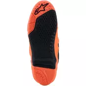 Alpinestars TECH 10 SUPERVENTED Motocross Enduro мотоботинки Fluorescent Orange Black White