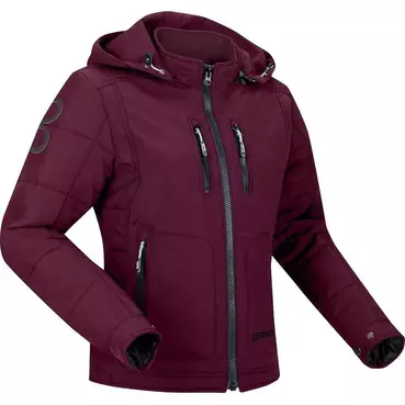 BERING LADY SCOOP Women's мотокуртка in Burgundy