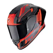 Scorpion Exo R1 Evo 2 Air Vital Мотошлем Silver Red Красный