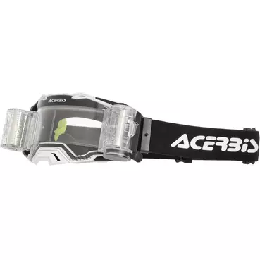 ACERBIS VULCAN+ROLL OFF Motocross маска White/Black