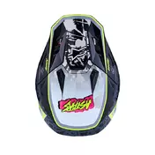 Alpinestars Sm7 2206 Blaster Мотошлем White Yellow Черный