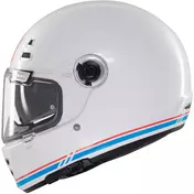 Custom Retro Motorcycle Мотошлем Mt Мотошлемss JARAMA SV SOLID A7 Glossy White