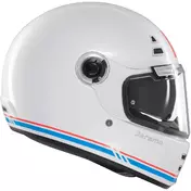Custom Retro Motorcycle Мотошлем Mt Мотошлемss JARAMA SV SOLID A7 Glossy White