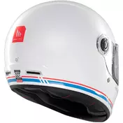 Custom Retro Motorcycle Мотошлем Mt Мотошлемss JARAMA SV SOLID A7 Glossy White