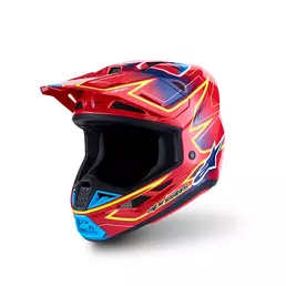 Alpinestars Sm7 2206 Cast Мотошлем Red Красный